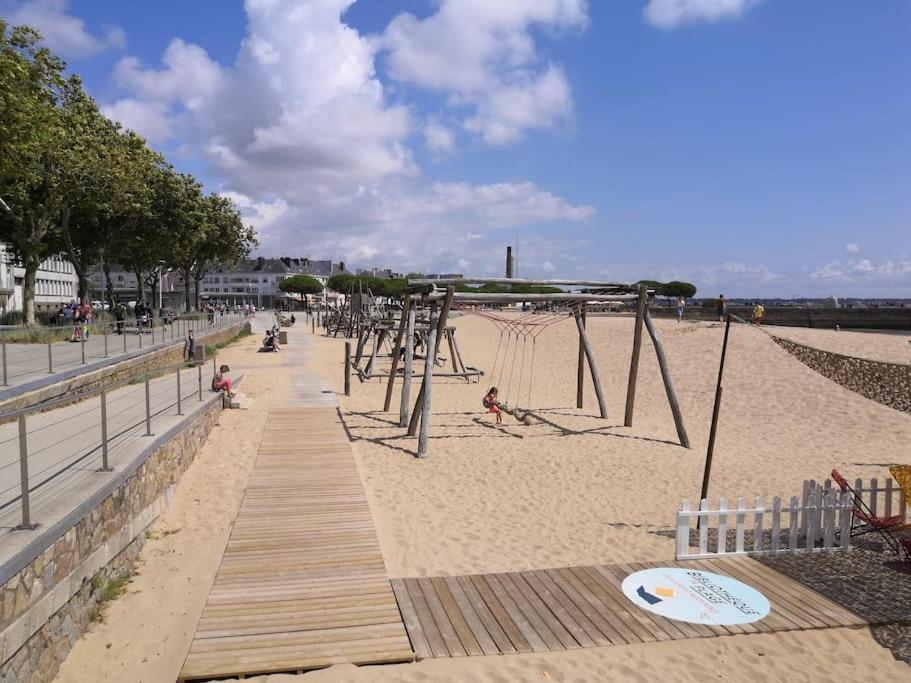 T2 Lumineux A Proximite Des Halles Saint-Nazaire  Luaran gambar